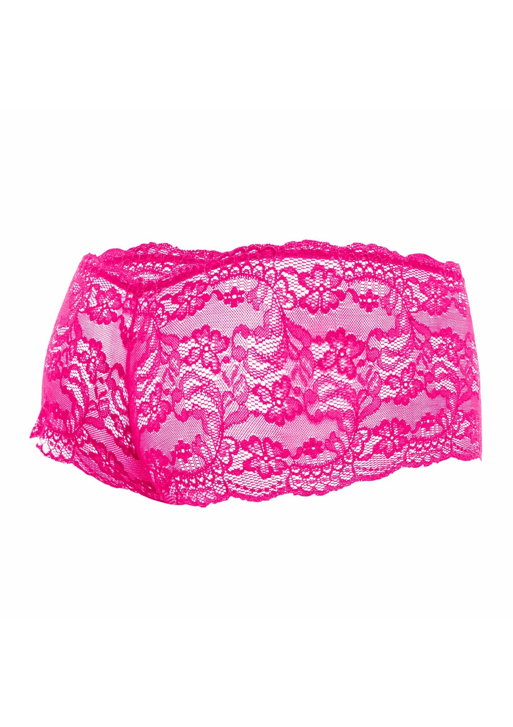 Boxer Dentelle LUCIO Rose