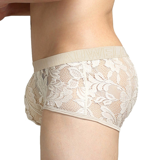 Boxer dentelle Tauwell Beige