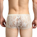Boxer dentelle Tauwell Beige