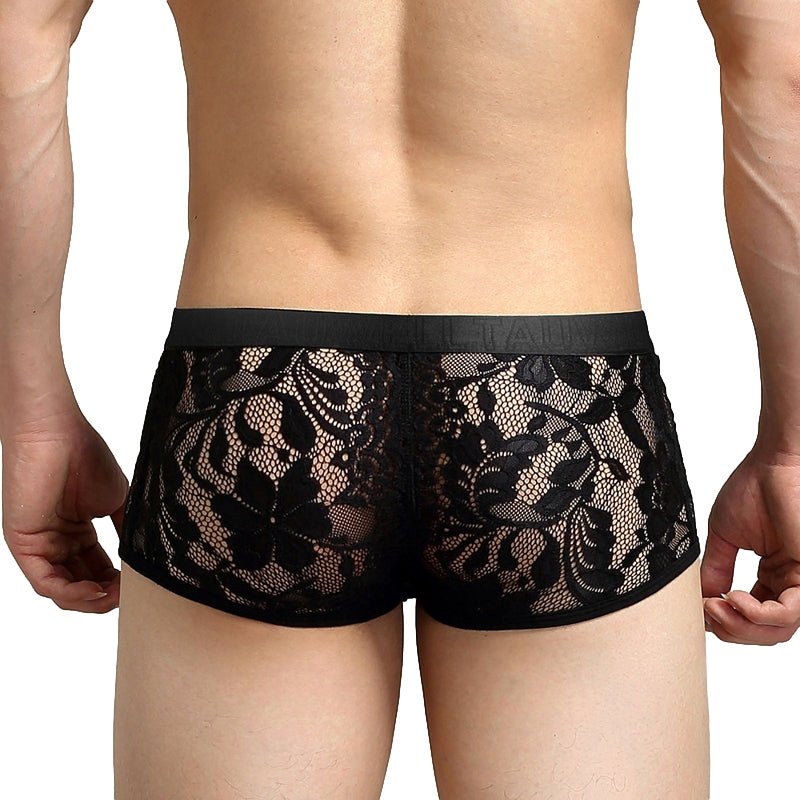 Boxer Dentelle Tauwell Noir