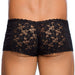 Boxer sexy Dentelle LACE MoB Noir
