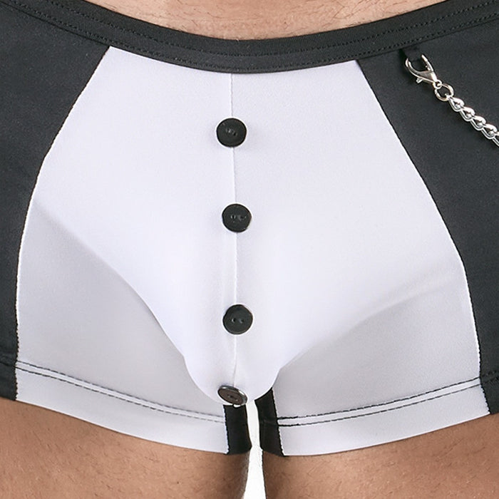 Boxer sexy Nestor Noir-Blanc