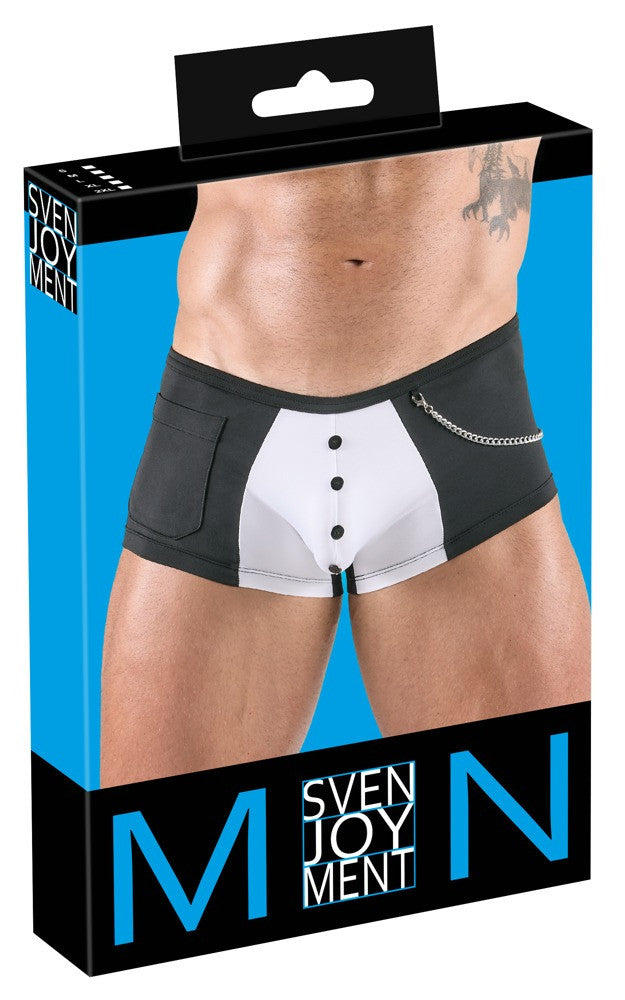 Boxer sexy Nestor Noir-Blanc