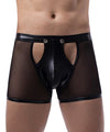 Boxer sexy Open Side Noir