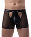 Boxer sexy Open Side Noir