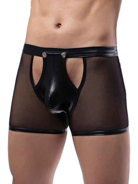 Boxer sexy Open Side Noir