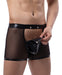 Boxer sexy Open Side Noir