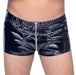 Boxer Short VINYL ZIP Noir