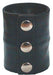 Bracelet de force en cuir Mister B Noir