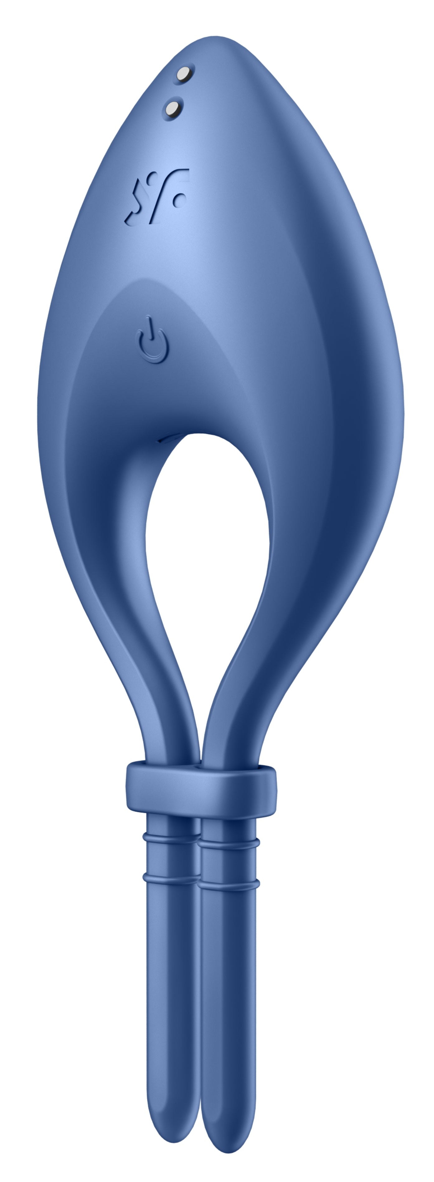 Cockring vibrant connecté Bullseye Satisfyer Bleu