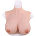 Buste Seins réalistes Coton Col haut Bonnet B