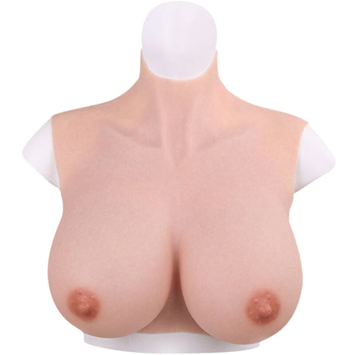 Buste Seins réalistes Coton Col haut Bonnet E