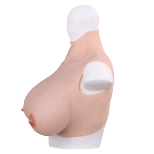 Buste Seins réalistes Silicone Col haut Bonnet G