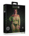 Bustier et Robe Filet Épaules dénudées Vert Fluo