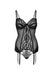 Bustier Porte-Jarretelles Lace Cami Noir