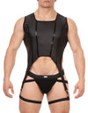 Bustier Porte-Jarretelles Milos Noir