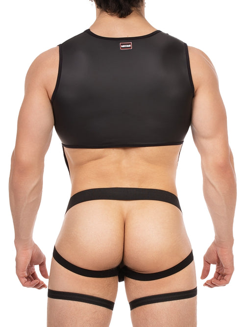 Bustier Porte-Jarretelles Milos Noir