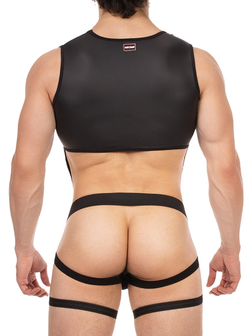 Bustier Porte-Jarretelles Milos Noir
