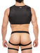 Bustier Porte-Jarretelles Milos Noir