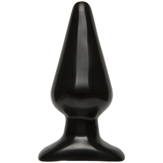 Butt Plug Smooth 12 x 6 cm Noir