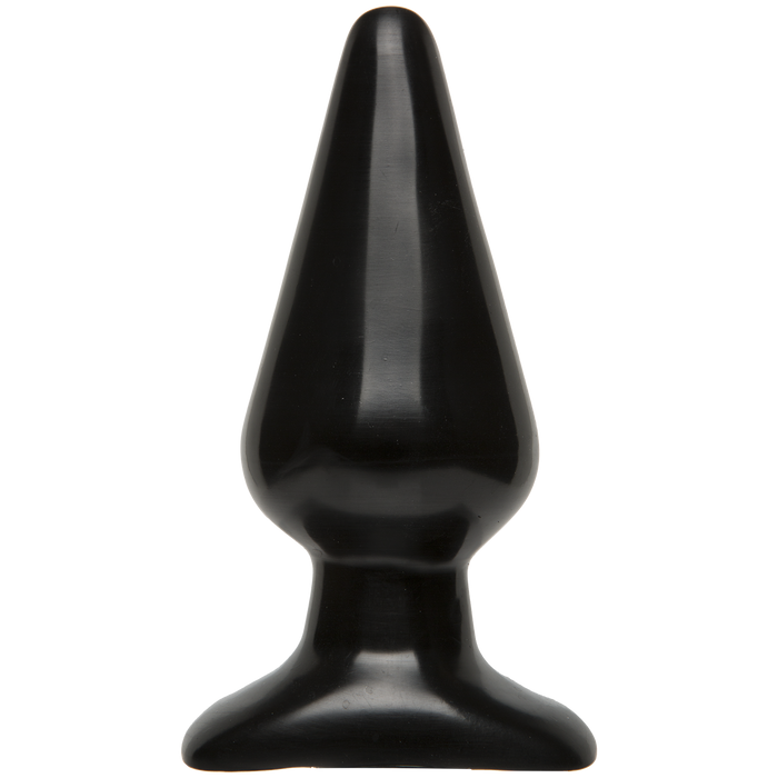 Butt Plug Smooth 12 x 6 cm Noir