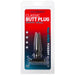 Butt Plug Smooth 9 x 2.5 cm Noir