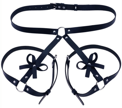 Harnais Cuisses Fesses BUTTERFLY Noir