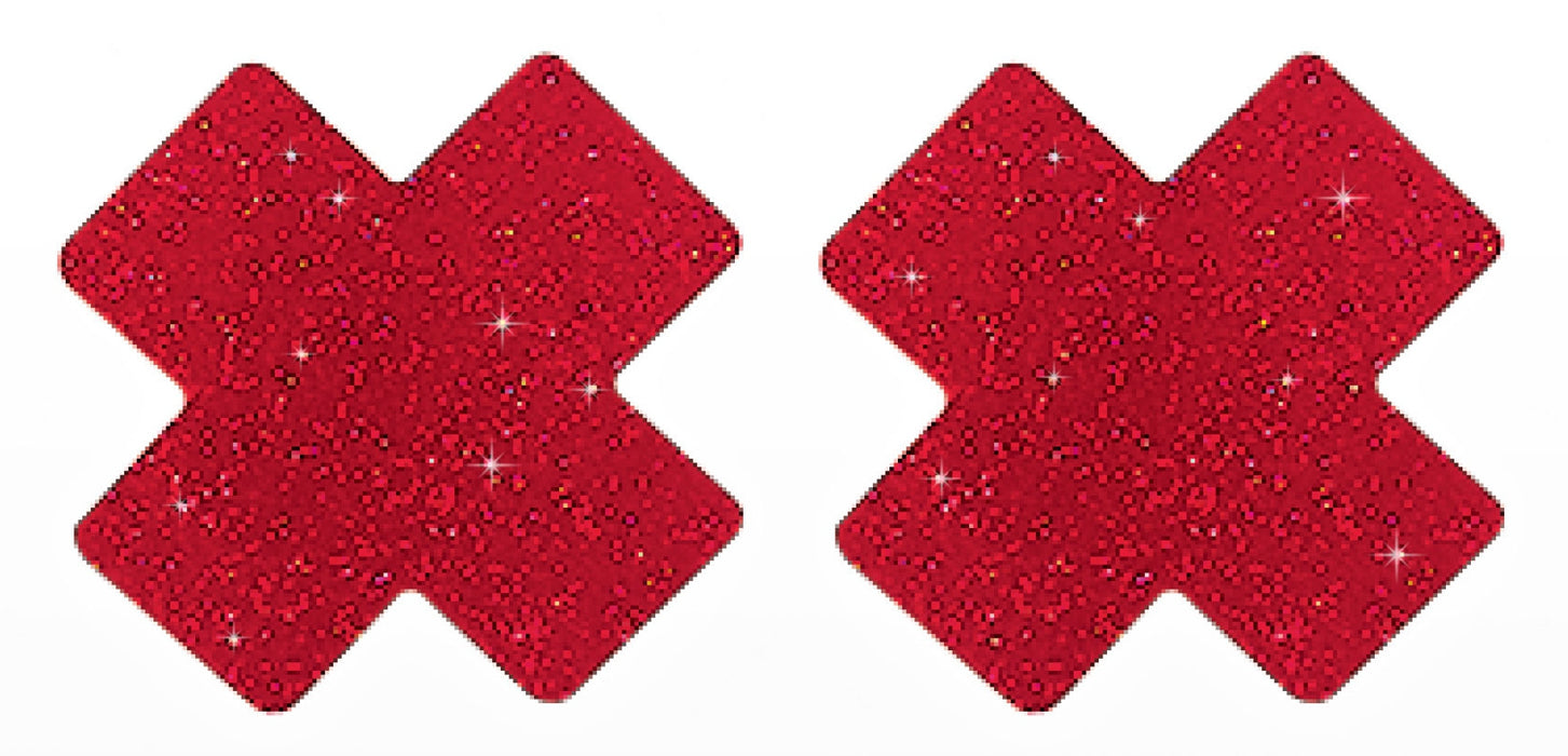 Cache-seins adhésifs X Cover Taboom Rouges