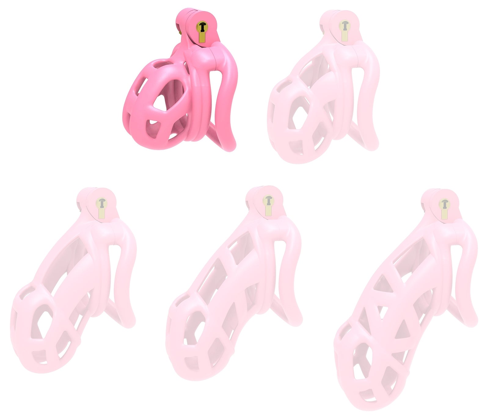 Cage Aspic S Rose 5 x 3.3cm