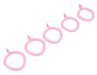 Cage avec laisse Leashidy 2.5 x 3.8 cm Rose
