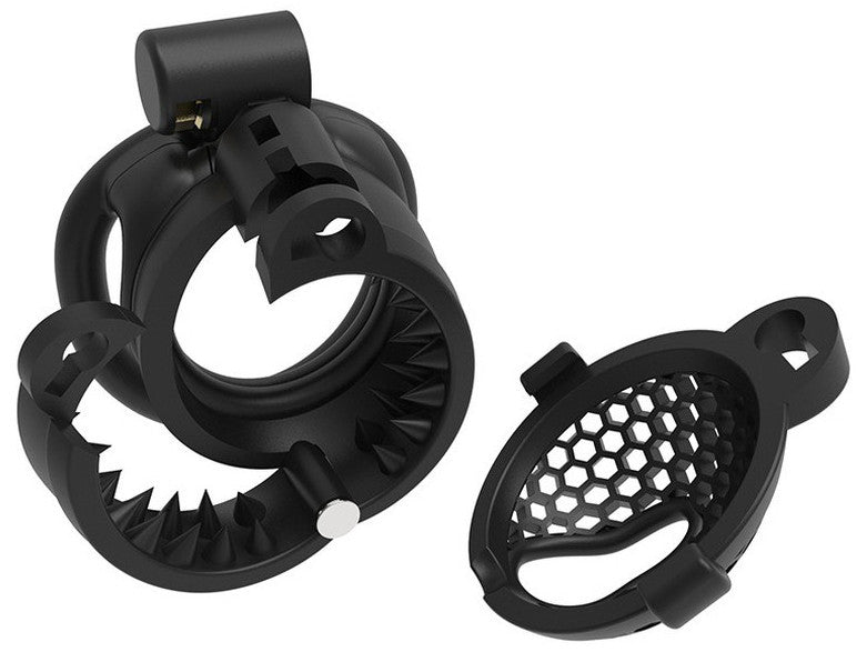 Cage avec Picots Hombick 6.5 x 3.2 cm Noire
