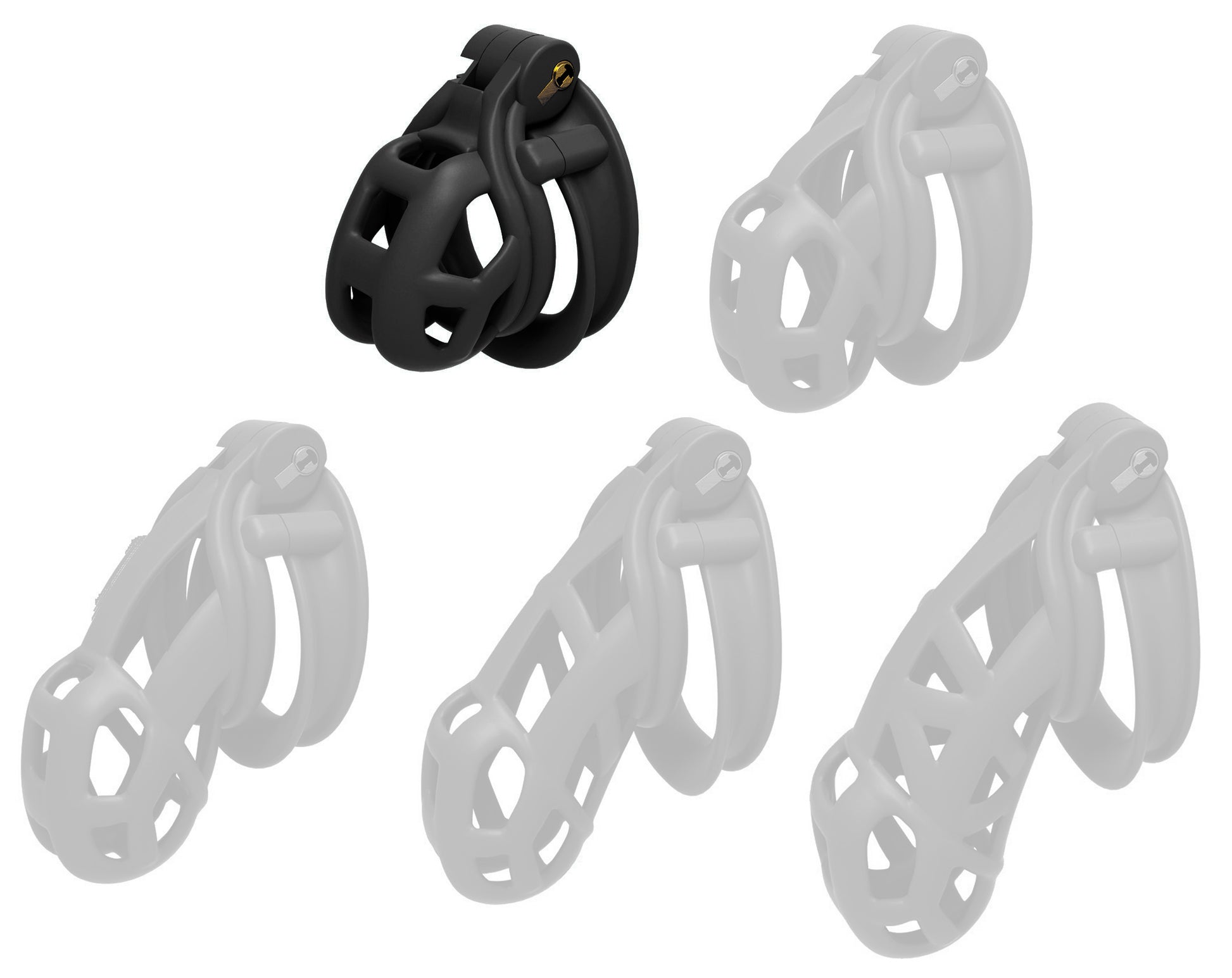 Cage Contrik Noire S 6.5 x 3.6cm