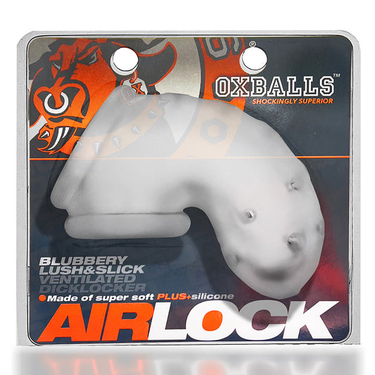 Cage de chasteté Airlock 10 x 2.5 cm Transparente