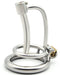 Cage de chasteté avec Tige Urètre 5cm - Diamètre 8mm
