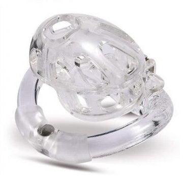 Cage de chasteté Beam 6 x 3cm Transparente