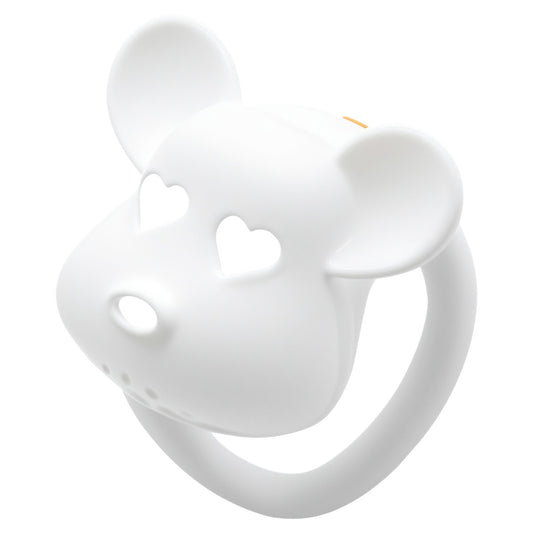 Cage de chasteté Bear Lock 5 x 3.1 cm Blanche