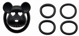 Cage de chasteté Bear Lock 5 x 3.1 cm Noire
