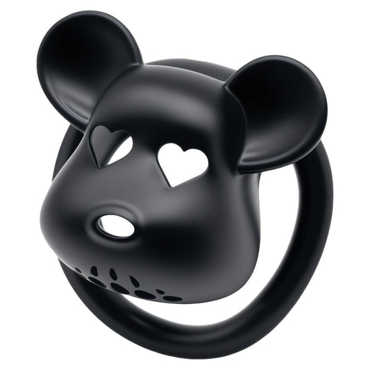 Cage de chasteté Bear Lock 5 x 3.1 cm Noire