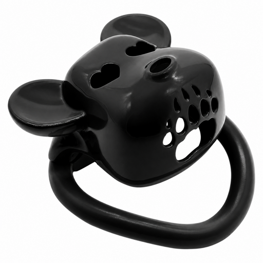 Cage de chasteté Bear Lock 5 x 3.1 cm Noire