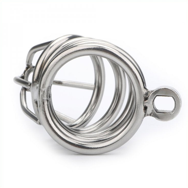 Cage de chasteté Birdy métal 8 x 3.5 cm