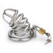 Cage de chasteté Birdy métal 8 x 3.5 cm