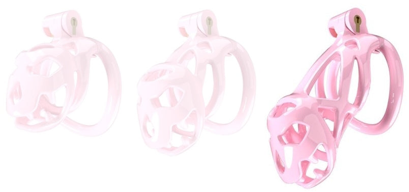 Cage de chasteté Bouh L 10 x 3.5 cm Rose