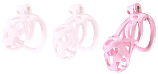 Cage de chasteté Bouh L 10 x 3.5 cm Rose