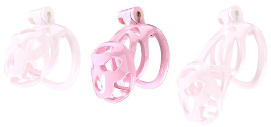 Cage de chasteté Bouh M 8 x 3.5 cm Rose