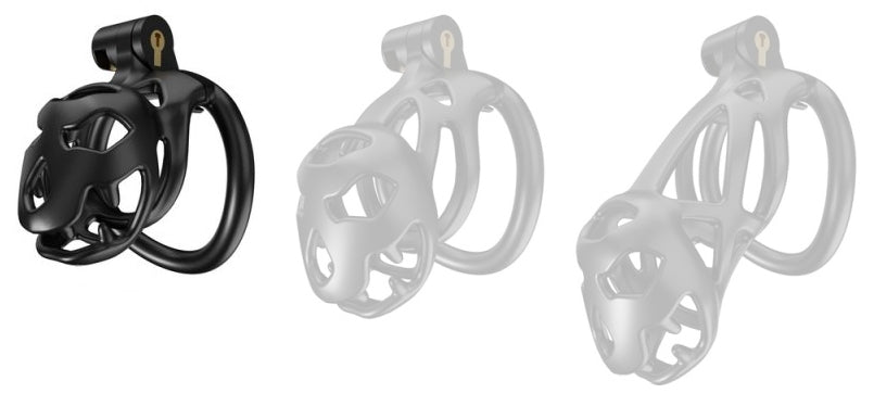 Cage de chasteté Bouh S 6 x 3.4 cm Noire