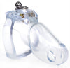 Cage de chasteté Dick Off 10 x 3cm Transparent