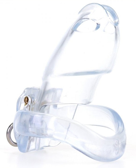 Cage de chasteté Dick Off 10 x 3cm Transparent