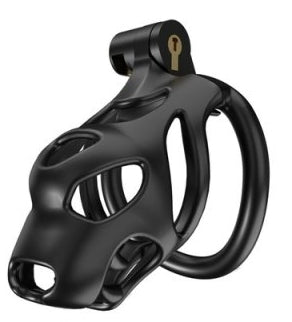 Cage de chasteté Dog M 8 x 3.7 cm Noire