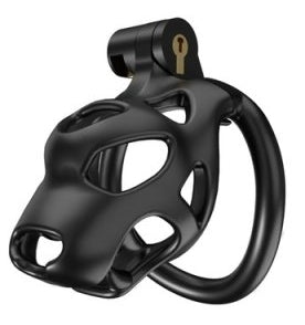 Cage de chasteté Dog S 7 x 3.7 cm Noire