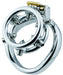 Cage de chasteté en métal Annel Pics 3.5 x 3.2cm
